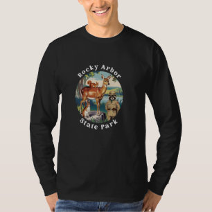 Rocky Arbor Staat Park Wisconsin Im Freien Urlaub T-Shirt