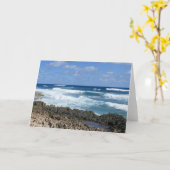 Rocky Bahamas Beach Karte (Gelbe Blume)