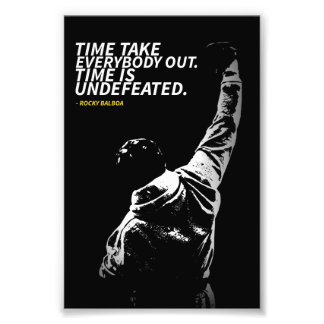 Rocky Balboa quotes Photo Enlargement Fotodruck