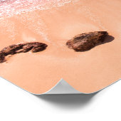 Rocky Beach Cayman Island Poster (Ecke)