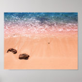 Rocky Beach Cayman Island Poster (Vorne)