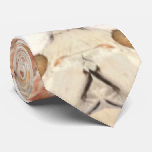 Rocky Beach Colors Abstrakt Neck Tie Krawatte (Gerollt)