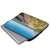 Rocky Beach in Irland Laptopschutzhülle (Vorne Knopf)