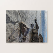 Rocky Beach Lake Superior Copper Harbour Michigan Puzzle (Horizontal)