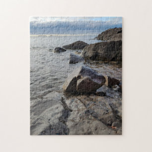 Rocky Beach Lake Superior Copper Harbour Michigan Puzzle