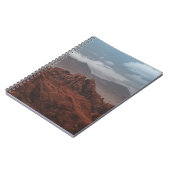 ROCKY BERGE UNTER GRAY SKIES NOTIZBLOCK (Linke Seite)
