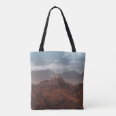 ROCKY BERGE UNTER GRAY SKIES TASCHE (Rückseite)