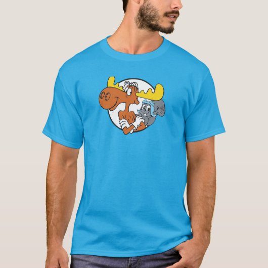Rocky & Bullwinkle T-Shirt (Vorderseite)