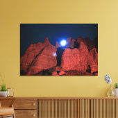 Rocky Buttes Leinwanddruck (Insitu (Wohnzimmer))