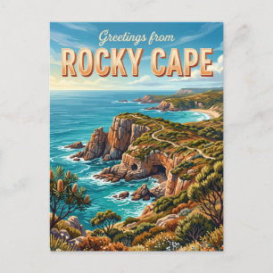 Rocky Cape Nationalpark Australien Postkarte