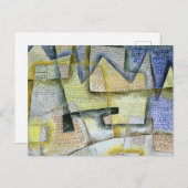 Rocky Coast, 1931 von Paul Klee Postkarte (Vorne/Hinten)