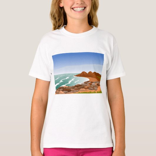 Rocky Coast Girls T - Shirt (Vorderseite)