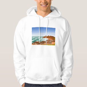 Rocky Coast Mens Hoodie