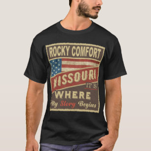 ROCKY COMFORT, MO Hier beginnt meine Geschichte T-Shirt