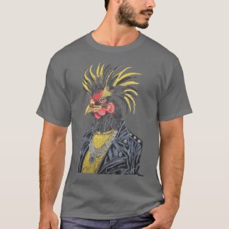 Rocky der Hahn Retro T-Shirt