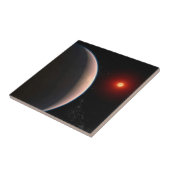 Rocky Exoplanet GJ 486 B Orbit A Red Dwarf Star Fliese (Seite)