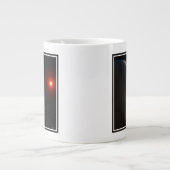 Rocky Exoplanet GJ 486 B Orbit A Red Dwarf Star Jumbo-Tasse (Vorderseite)