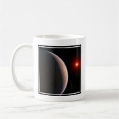 Rocky Exoplanet GJ 486 B Orbit A Red Dwarf Star Kaffeetasse (Links)
