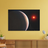 Rocky Exoplanet GJ 486 B Orbit A Red Dwarf Star Leinwanddruck (Insitu (Wohnzimmer))
