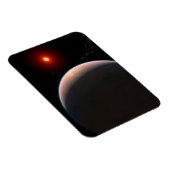 Rocky Exoplanet GJ 486 B Orbit A Red Dwarf Star Magnet (Rechte Seite)