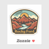 Rocky Ford, Colorado Sticker (Blatt)