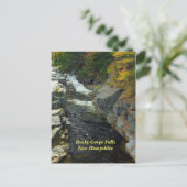 Rocky Gorge Falls, NH Postcard Postkarte (Stehend Vorderseite)