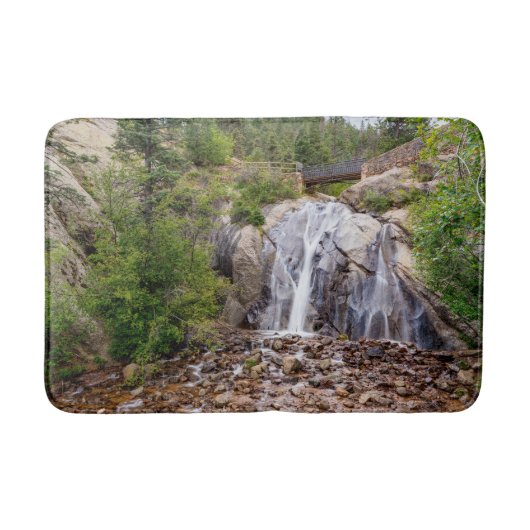 Rocky Helen Hunt Falls Bath Mats Badematte (Vorderseite)