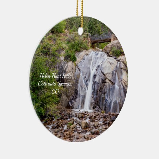 Rocky Helen Hunt Falls Circle Ornament (Rechts)
