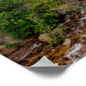 Rocky Helen Hunt Falls Poster (Ecke)