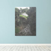 Rocky Hill am Unteren Arroyo Seco Nature Trail Leinwanddruck (Insitu (Holzboden))