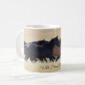 Rocky Hills Mustang Tasse (Vorderseite Links)