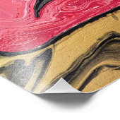 Rocky Horror Lippen 2 Foto Print (Ecke)