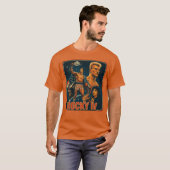 ROCKY IV Comic-Artwork T-Shirt (Vorne ganz)