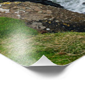 Rocky Küstenlinie Nordirland Fotodruck (Ecke)