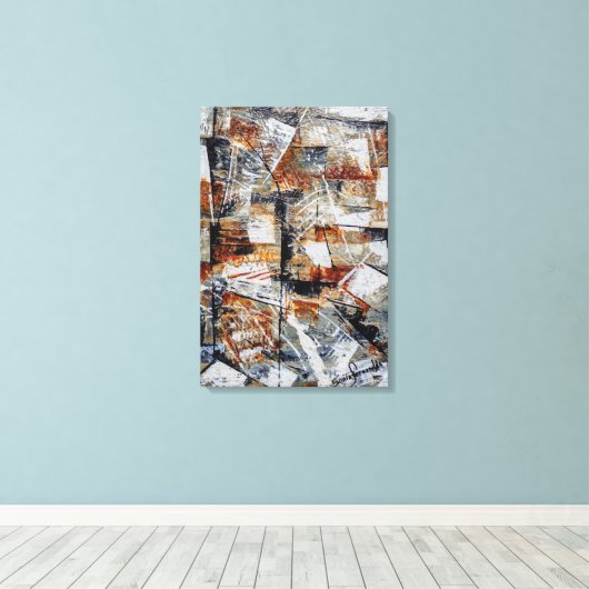 Rocky Leinwanddruck (Insitu (Holzboden))