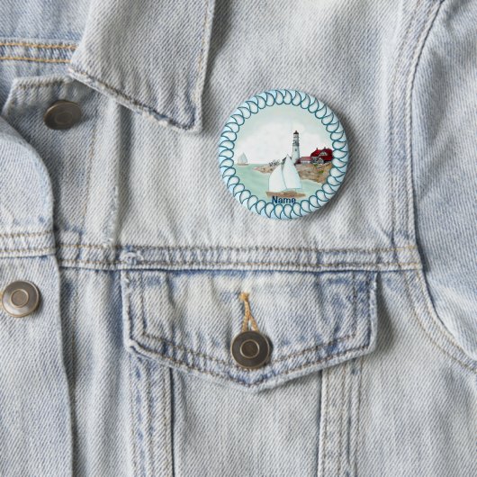 Rocky Lighthouse Button (Beispiel)