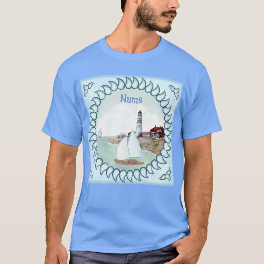 Rocky Lighthouse T - Shirt (Vorderseite)