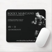 Rocky Marciano-Maus Mousepad (Mit Mouse)