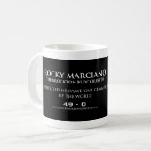 Rocky Marciano Tasse (Vorderseite Links)