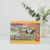Rocky Mount NC Postkarte (Stehend Vorderseite)