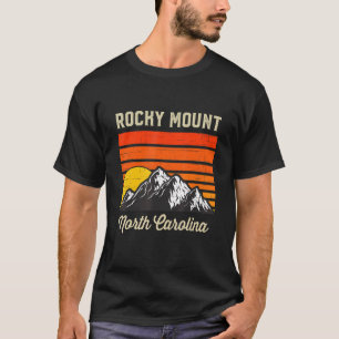 Rocky Mount North Carolina Retro City Staat Vintag T-Shirt