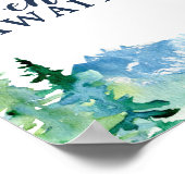 Rocky Mountain Adventure erwartet Poster (Ecke)