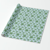 Rocky Mountain Animal Toile (Green on...) Geschenkpapier (Ungerollt)