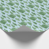 Rocky Mountain Animal Toile (Green on...) Geschenkpapier (Ecke)