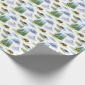 Rocky Mountain Animal Toile (Original) Geschenkpapier (Ecke)