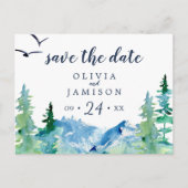 Rocky Mountain Ankündigung Datum freihalten Postka (Vorderseite)