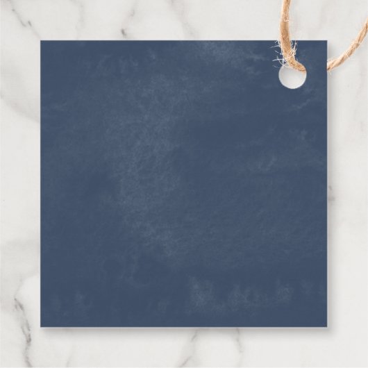 Rocky Mountain Baby Shower Adventure erwartet Geschenkanhänger (Rückseite)