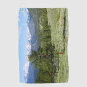 Rocky Mountain Blick Golfhandtuch (Vorderseite)
