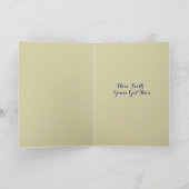 Rocky Mountain Blues Grußkarte Karte (Innenseite)