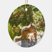 Rocky Mountain Chipmunk Keramik Ornament (Links)
